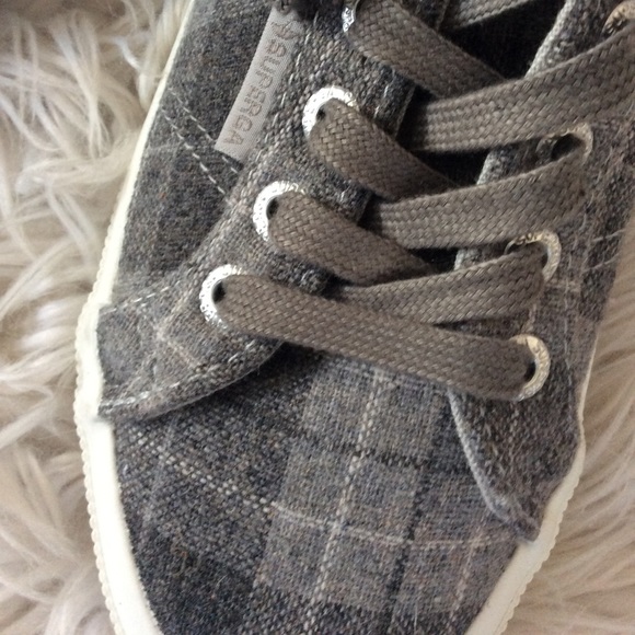 🎈SALE🎈NEW⭐️HP⭐️Superga 2750 Wool-plaid Sneaker - Picture 9 of 11
